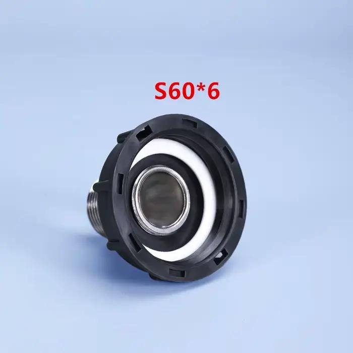 Adaptateur de réservoir IBC épais de 1000l, connecteur en acier inoxydable 304, raccords réducteurs,