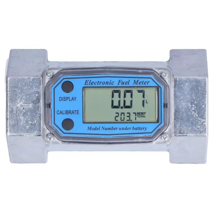 Compteur de débit numérique pour turbine, électronique, pour carburant, liquide, eau, gaz, huile, 2 