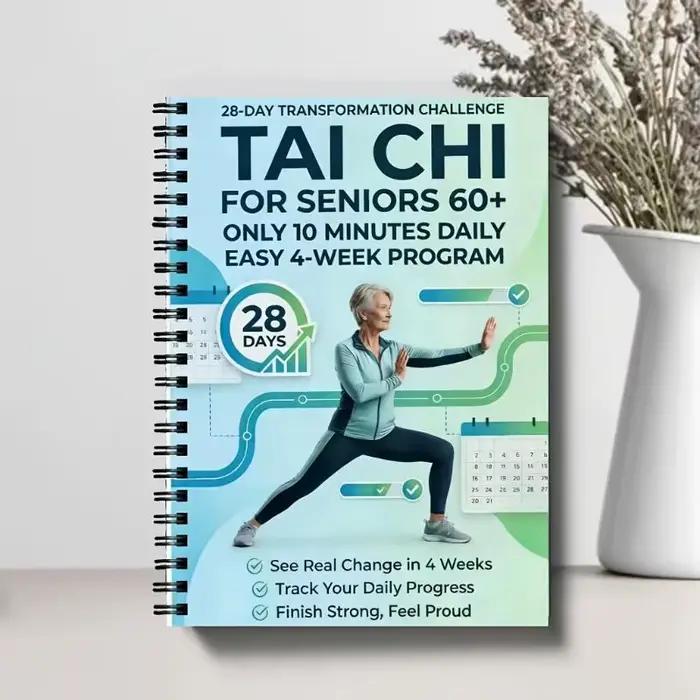 Programme de Taiji en 10 minutes pour les seniors : Livre de transformation corporelle en 28 jours, 