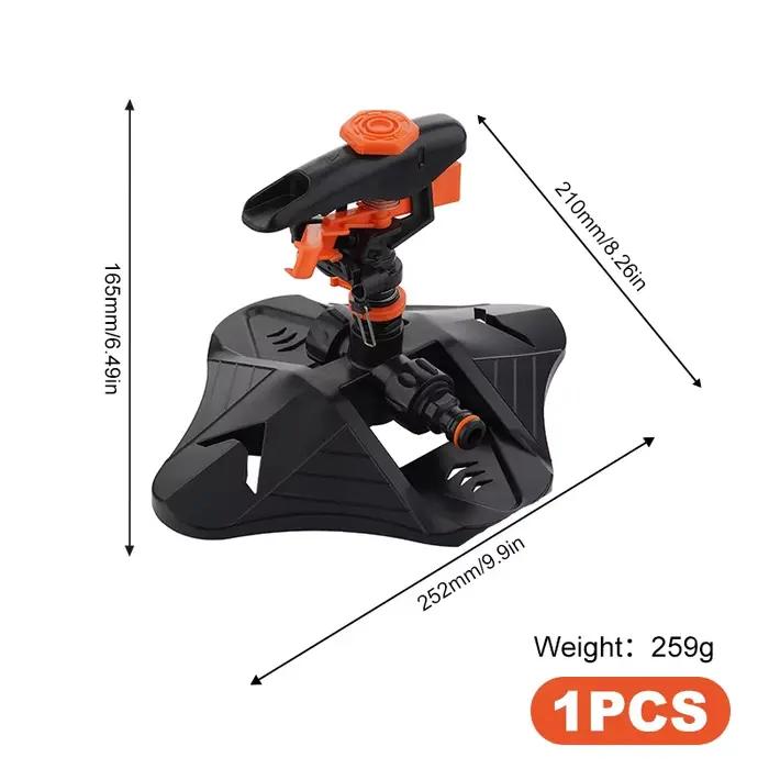 Arroseurs automatiques de jardin pour pelouse 360° °   Système d'irrigation rotatif avec buse pour p