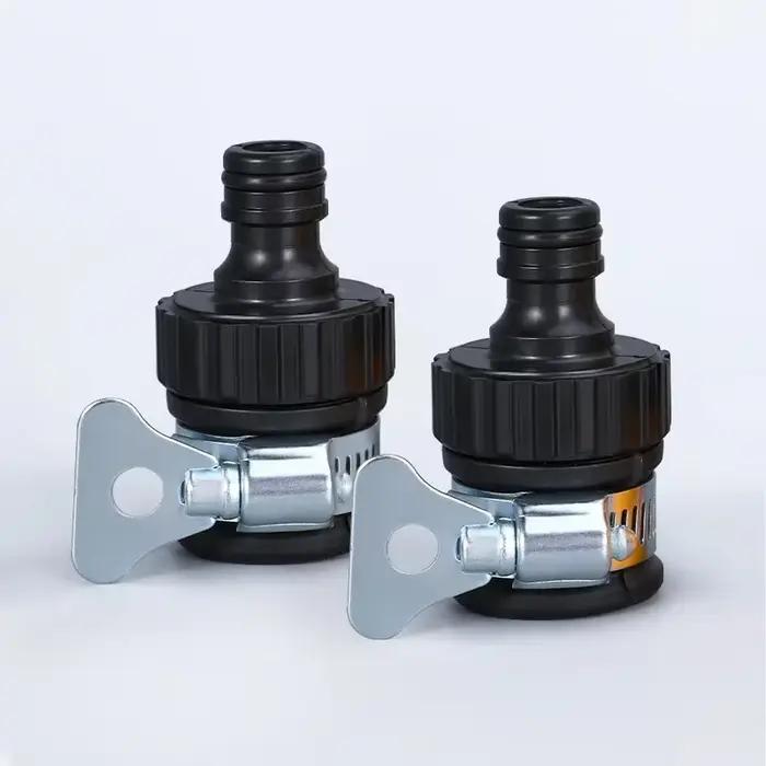 Adaptateur universel de tuyau d'eau en plastique, durable, raccord rapide, allergique, robinet pour 