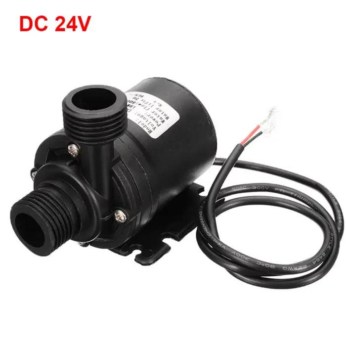 Pompe centrifuge DC12V/24V haute performance, moteur sans balais étanche IP68, pompe à eau à faible 
