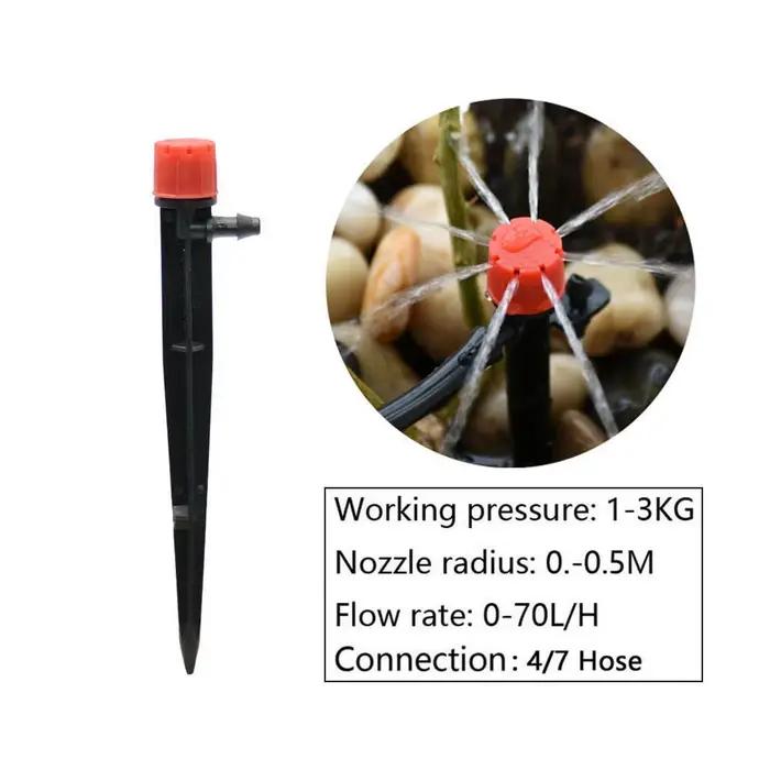 Système d'irrigation goutte-à-goutte, Kit d'arrosage automatique, minuterie d'irrigation, tuyau d'ar