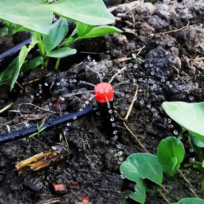 Arroseurs de pointes de jardin réglables, micro système d'arrosage d'irrigation à effet de serre, co