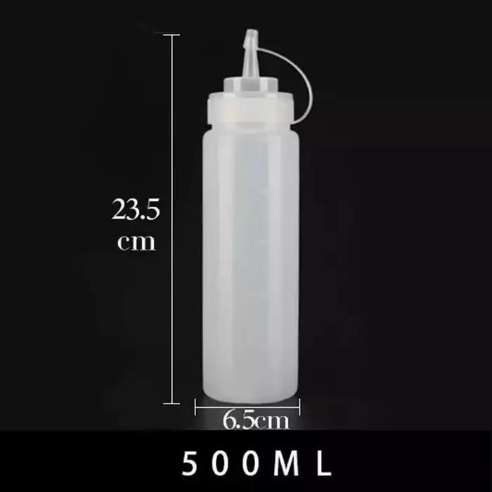 Bouteille en plastique à bouche pointue, type Squeeze, matériaux respectueux de l'environnement, ant