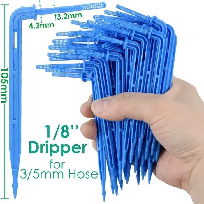 KESLA 50-1000 pièces serre 3/5m tuyau goutte à goutte goutte Irrigation goutteurs 1/8 ''émetteurs de