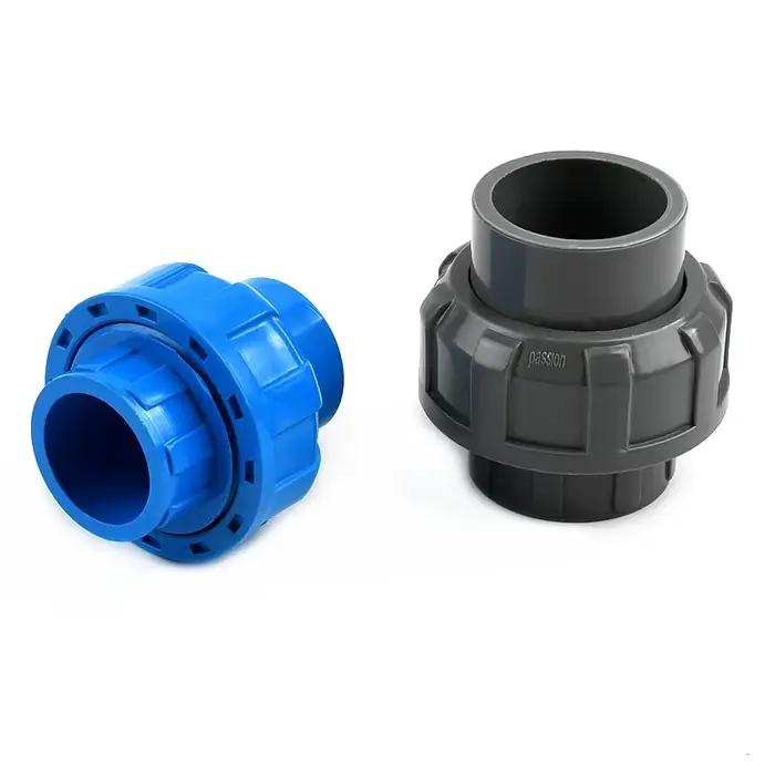 1 pièces 20 ~ 50mm nouveau modèle PVC tuyau Union connecteur raccords de tuyaux d'irrigation Aquariu