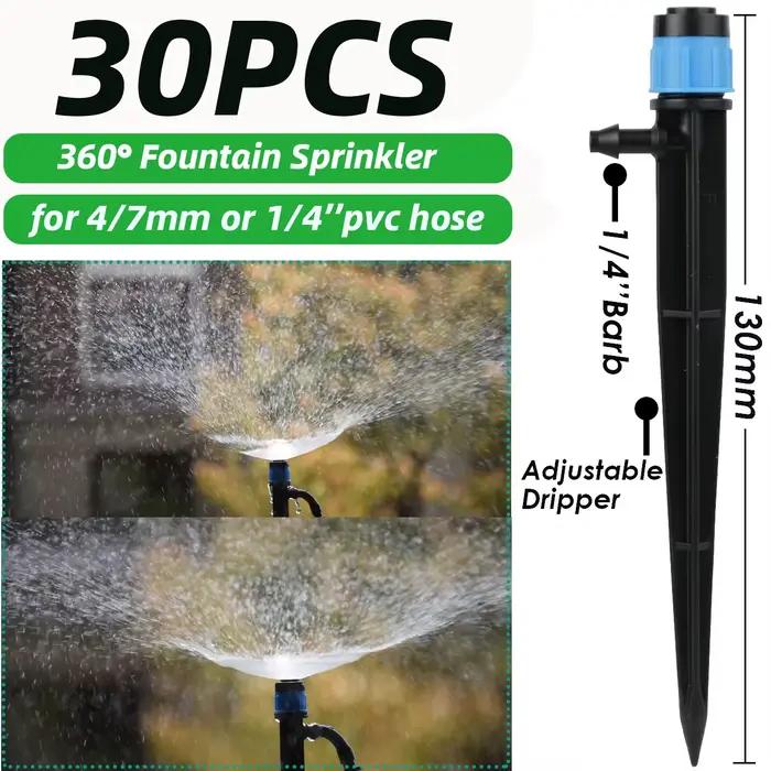 KESLA-Buse d'arrosage de jardin réglable à 360 °, tuyau de 4/7mm, système d'irrigation goutte à gout