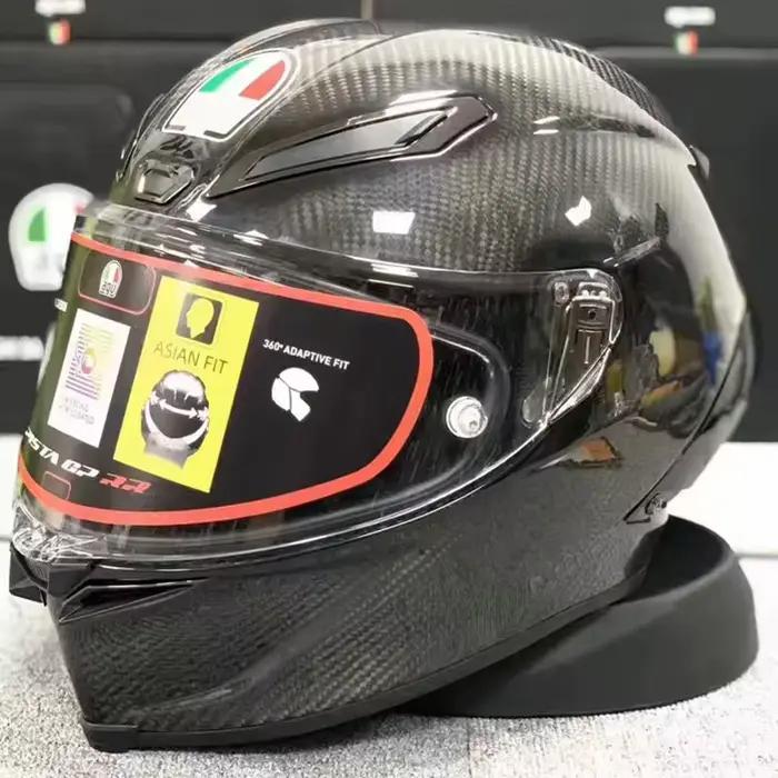 AUTHENTIQUE Nouveau Casque 2025 AGV Pista GP RR E2206 Italia Carbonio Forgiato