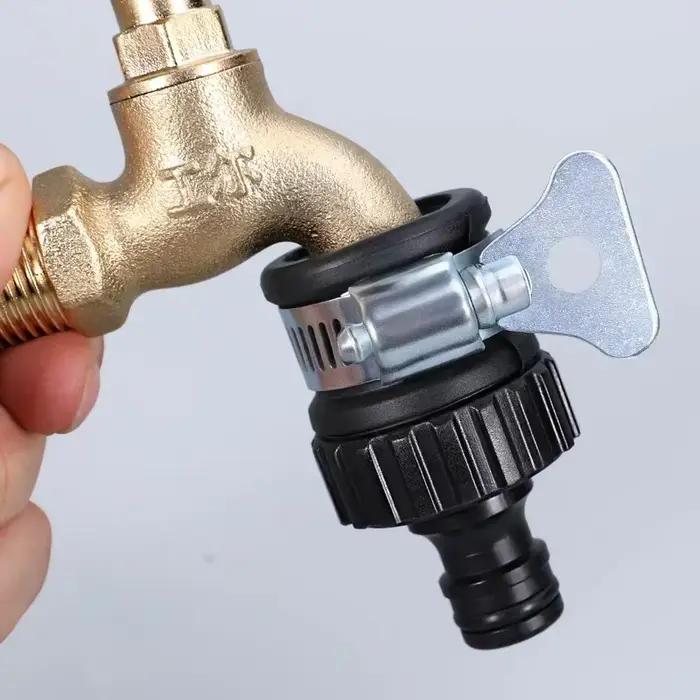 Adaptateur de robinet d'eau universel Durable, raccord de tuyau en plastique, raccord rapide pour le