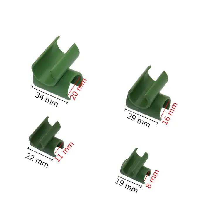 Supports pour plantes, 10 pièces, clip croisé, fournitures de croissance des plantes, piquets de gre