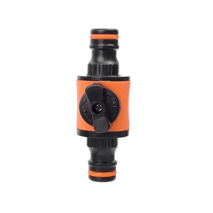 Robinet de tuyau d'arrosage, 1 pièce/2 pièces, connecteur de raccord de Valve d'arrêt, coupleur de t