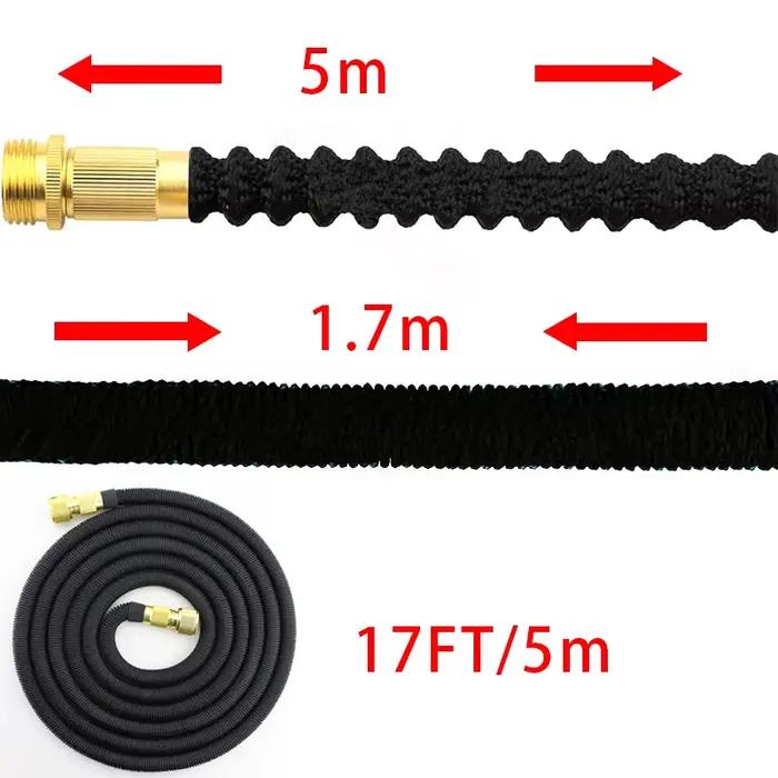 Tuyau d'arrosage extensible, tuyau d'eau de jardin Flexible, tuyau de Patio Portable avec raccords e