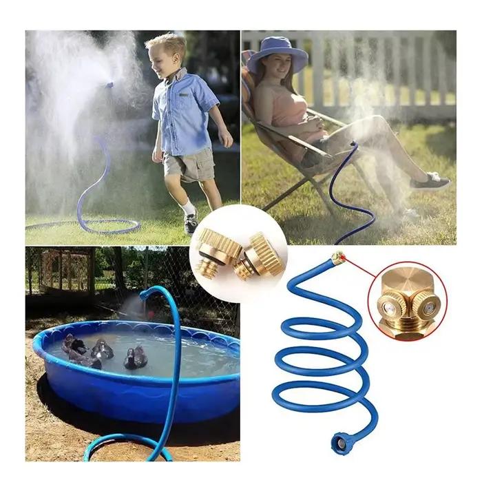ABJI-buses de brumisation d'eau en laiton 17 pièces filetage 0.3Mm basse pression pour jardin, systè