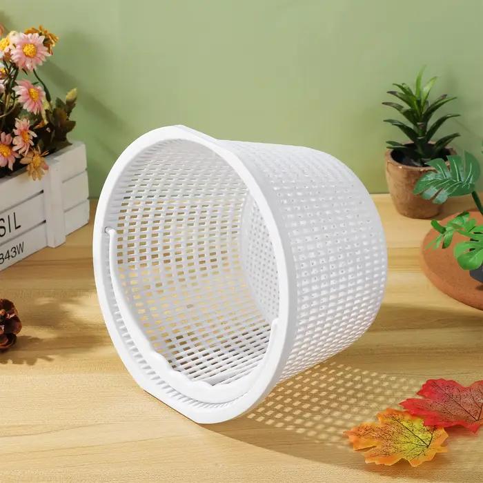 Grande corbeille filtrante pour piscine, en plastique ABS, réutilisable, pour skimmer de pompe de pi