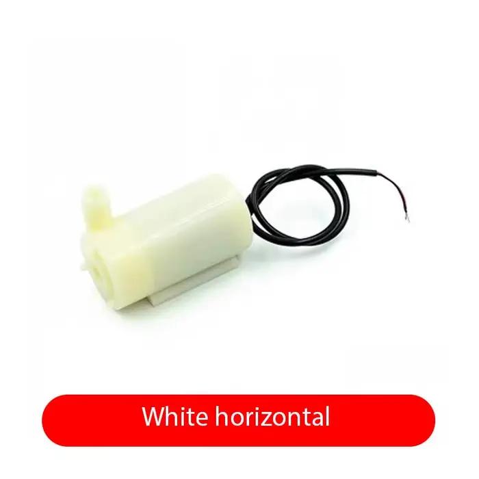 Pompe submersible silencieuse, Mini pompe à eau DC3V 5V, refroidissement par eau pour ordinateur, pe