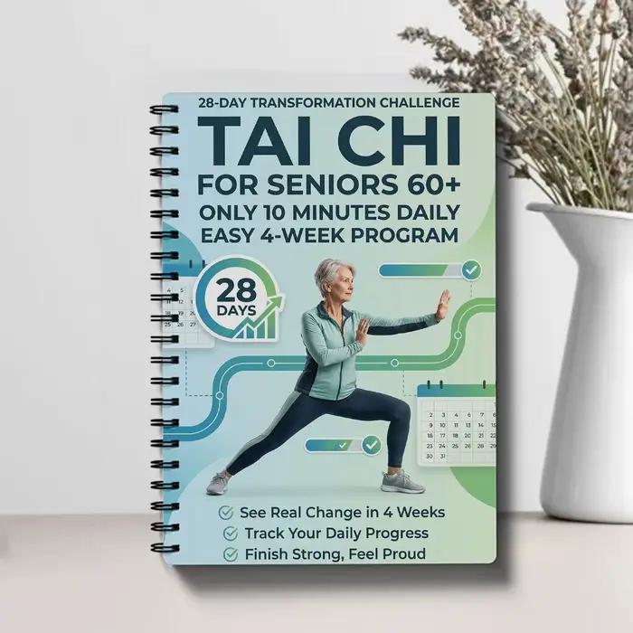 Défi de Transformation en 28 Jours : Tai Chi pour Personnes Âgées – Programme Quotidien Facile de 10