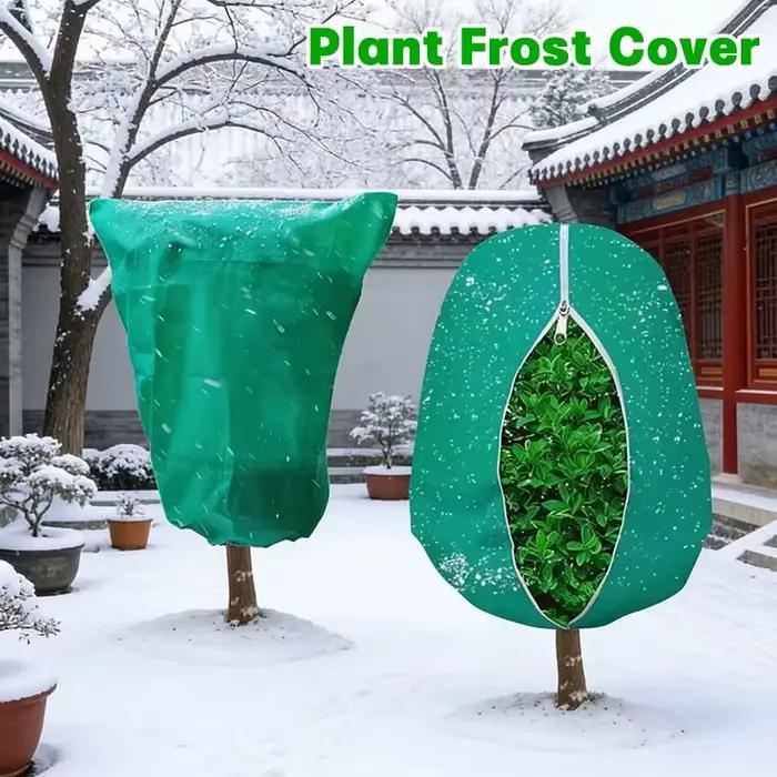 Housse de protection hivernale pour plantes, arbres et arbustes, couverture anti-gel pour plantes d'