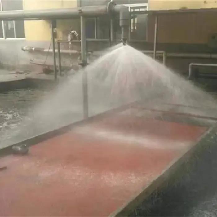 Buse d'atomisation à cône en spirale, tête de pulvérisateur en plastique, arroseur de brouillard d'i