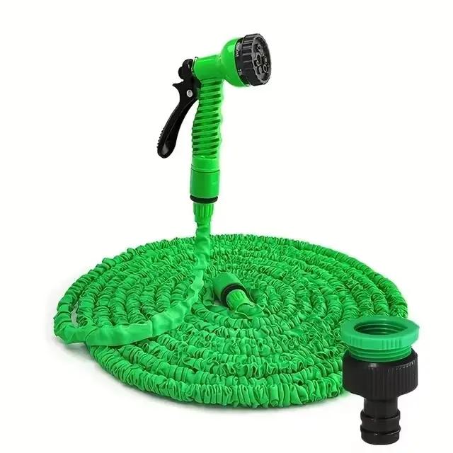 Tuyau magique extensible, lavage de voiture haute pression, 7 fonctions de pulvérisation d'eau, pist