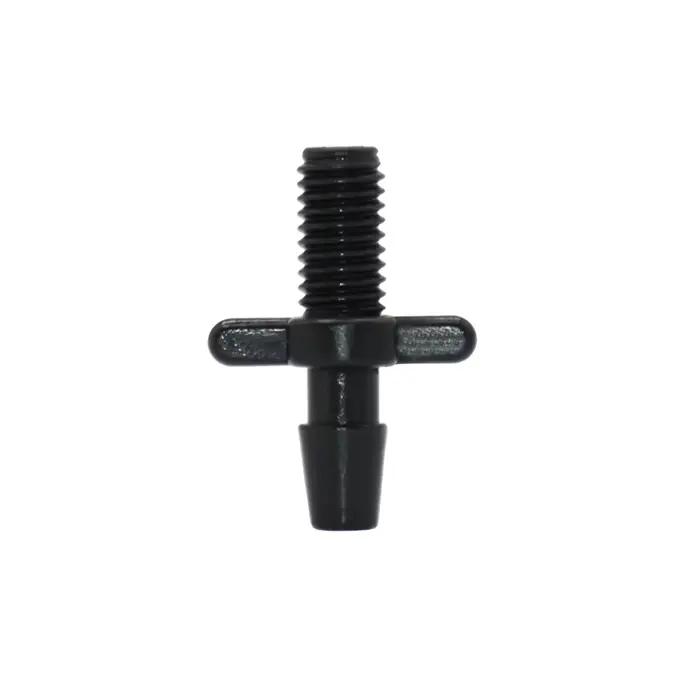 Connecteur de filetage mâle 6mm, 30 à 1000 pièces, 1/8 1/4 pouces, raccords de tuyau d'irrigation Mi