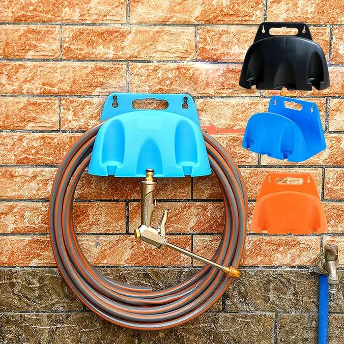 Support Mural en Plastique T1 pour Tuyau d'Irrigation de Jardin, Support d'Arrosage, Cadre de transp