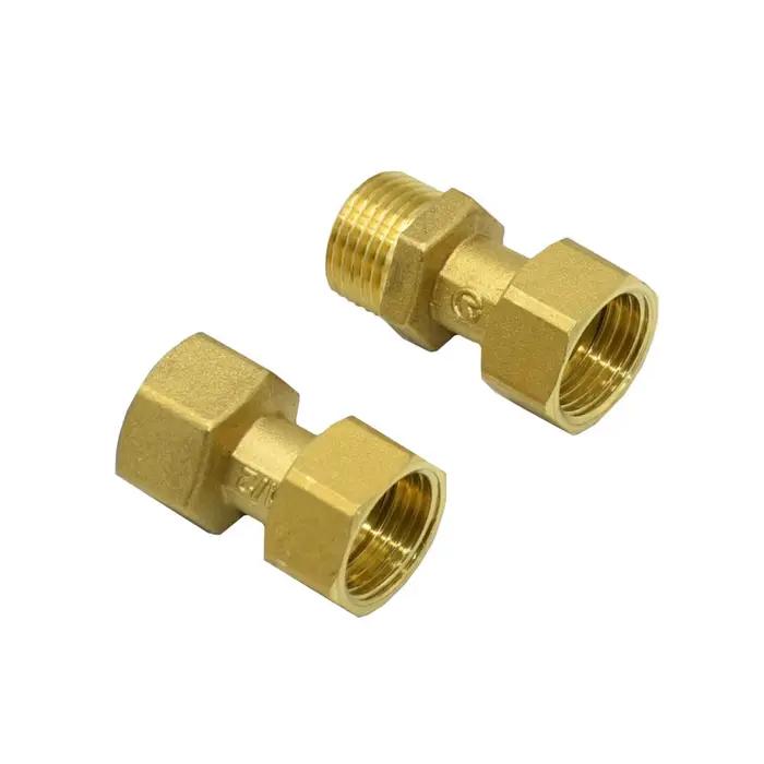 Connecteur de filetage mâle femelle en laiton G1/2 G3/4 G1, raccords de réparation en cuivre, connec