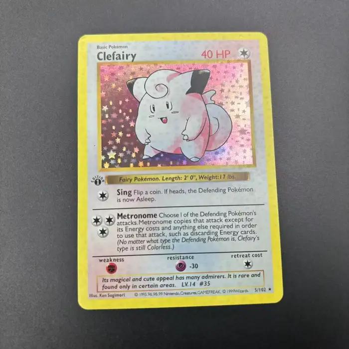 Cartes de collection DIY 1999 1ère ÉDITION – Cartes individuelles faites maison, jeu classique, cart