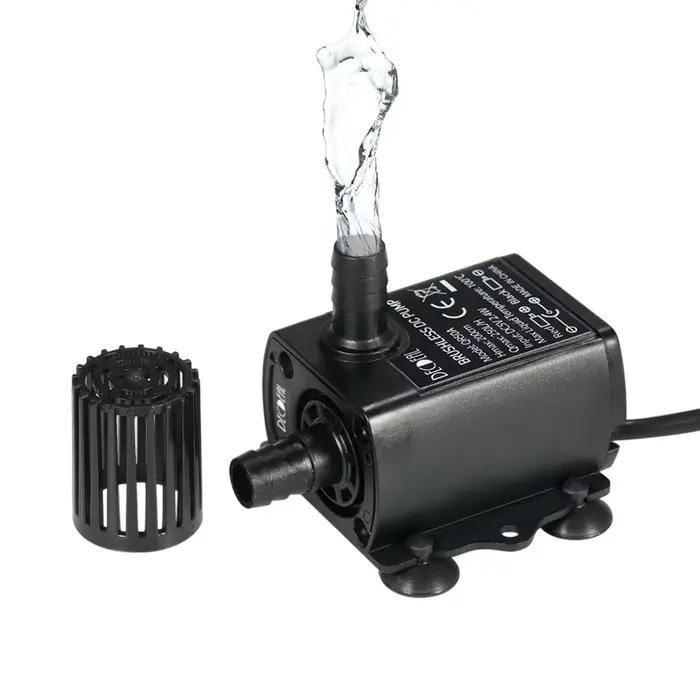 Pompe à eau ultra silencieuse pour sécuritaires, jardin, fournitures de camping, USB, 5V, 4.8W, mini