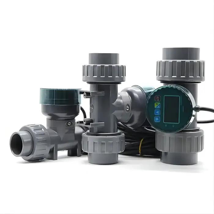 Capteur de débit d'eau numérique, contrôle de transmission de signal à distance, écran LCD, structur