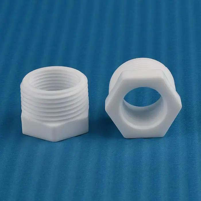 Connecteur de douille fileté en plastique, 3/8 ", 1/4", 1/8 ", 1/2", 3/4 ", 1", droit, mâle, femelle