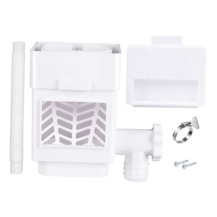 Système de récupération d'eau de pluie facile à utiliser, robuste, pour gouttières de 2 pouces x 3 p