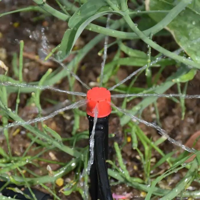 Système d'irrigation goutte-à-goutte, Kit d'arrosage automatique, minuterie d'irrigation, tuyau d'ar