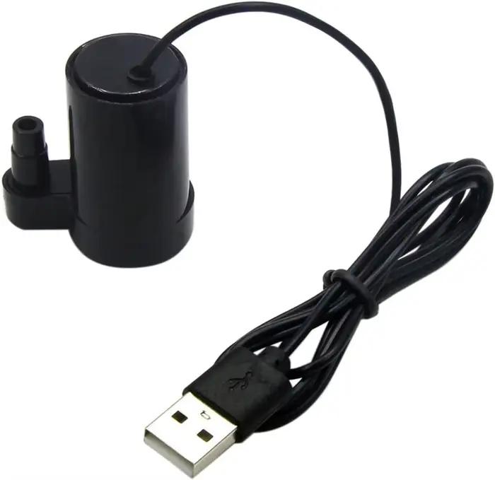 Mini pompe à eau sans balais à faible bruit, Micro Submersible USB DC 3-5V, pour Aquariums, fontaine