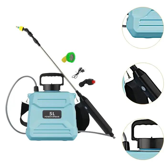 Petit spray électrique pour pesticides, 5/8l, peut récupérer automatiquement, pulvérisateur de pesti