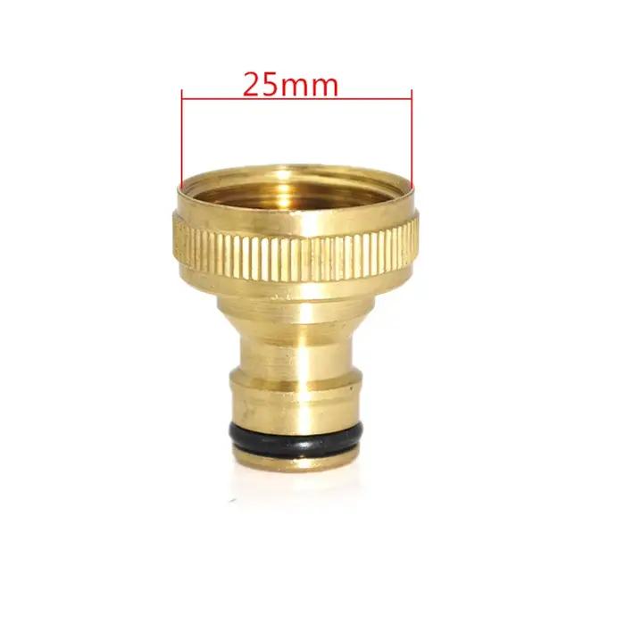 Robinet en laiton 3/4 femelle 1/2 connecteur rapide Machine à laver tuyau d'eau de jardin adaptateur