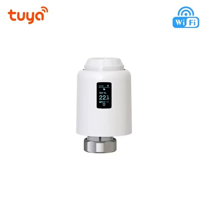 Tuya TRV Wifi Thermostat intelligent tête thermostatique radiateur vanne actionneur chauffage régula