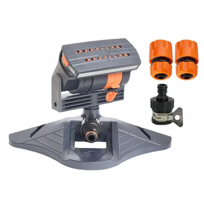 Arroseur de jardin, arroseur de pelouse réglable, arroseur oscillant avec 16 buses, arroseur d'irrig