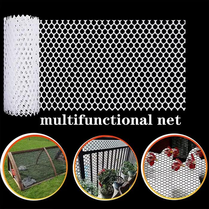 Filet de Protection de jardin en plastique, filet de clôture en fil de poulet pour volaille, élevage