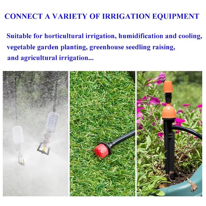 10/20/40M 1/4 "tuyau d'eau de jardin jardinage Micro Irrigation 4/7mm tuyau en PVC pelouse balcon se