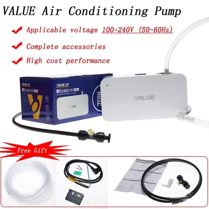 VALUE 100 V-240 V climatisation eau automatique Ultra-silencieux pompe à condensats climatiseur Drai