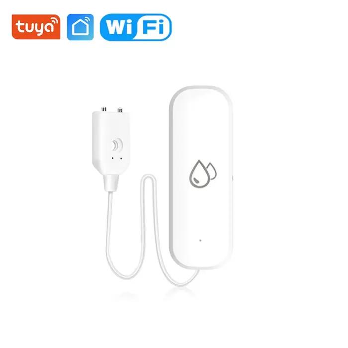 Détecteur de fuite d'eau WiFi Tuya, alarme de fuite d'eau, détecteur d'inondation, système d'alarme 