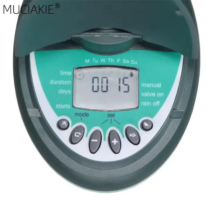 Minuterie d'irrigation de jardin avec écran LCD, contrôleur d'arrosage hebdomadaire 03/pigments, arr
