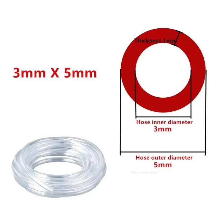 Tuyau en PVC tuyau d'eau Transparent tuyaux de Tube tuyaux d'aquarium tuyau de pompe à eau tuyau d'a