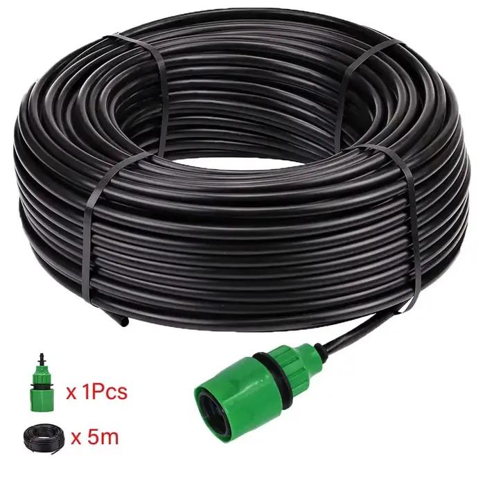 5-50m bricolage 4/7mm PVC jardin arrosage tuyau de jardin Micro tuyau d'irrigation goutte à goutte K