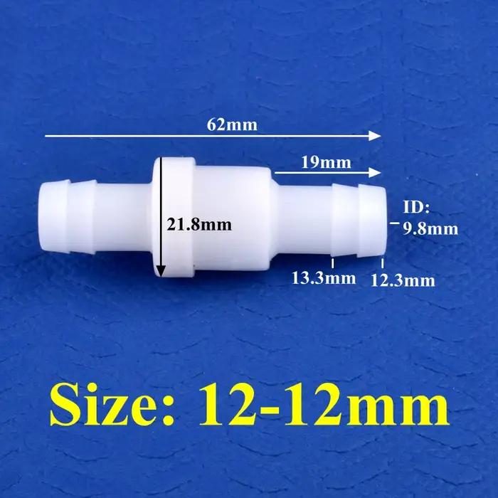 Valve anti-retour POM 4 ~ 12mm, 1 à 100 pièces, tuyau d'irrigation goutte à goutte, Joint pagode, Va