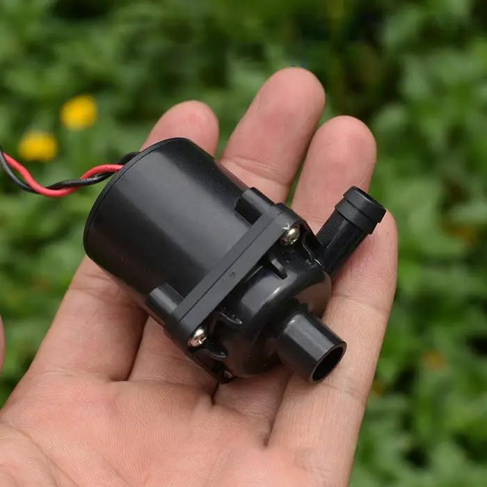 Pompe à eau micro sans balais, grand débit 5L/min, silencieuse, DC 12V-18V 14W, centrifuge, étanche,