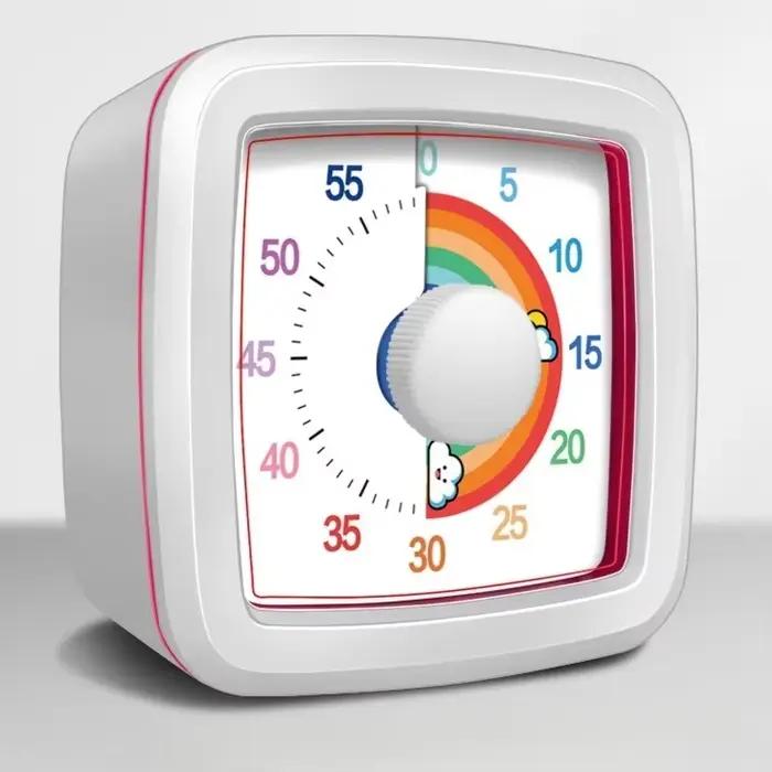 Minuterie d'apprentissage visible pour veilleuse pour enfants, compte à rebours de 60 minutes, acces