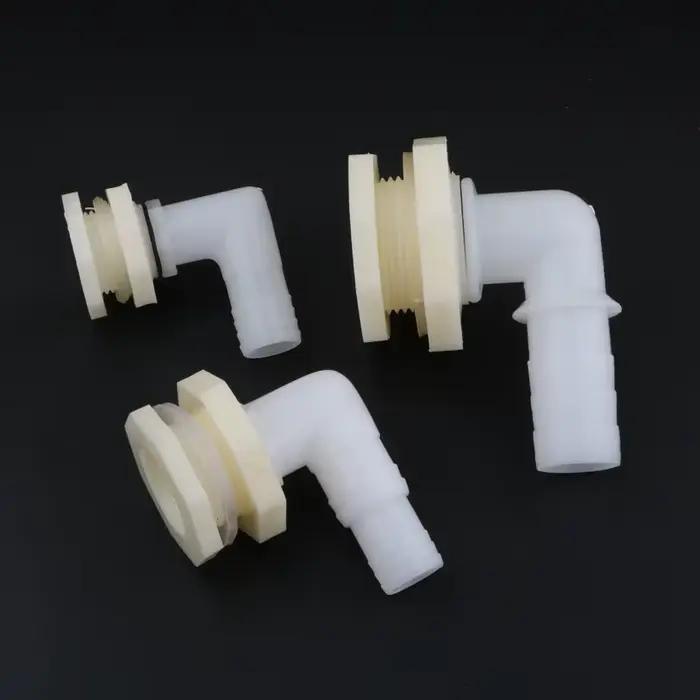 Connecteur de couplage de Drainage coudé à 90 degrés, 1/2 "3/4" à 20/25mm, adaptateurs de vidange d'