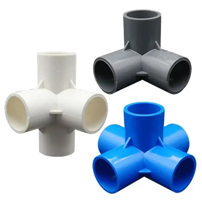 Raccords de tuyaux d'alimentation en eau, diamètre intérieur 20mm-40mm 3 voies/4 voies/5 voies Conne